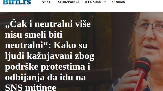 Otkazi zbog politike
